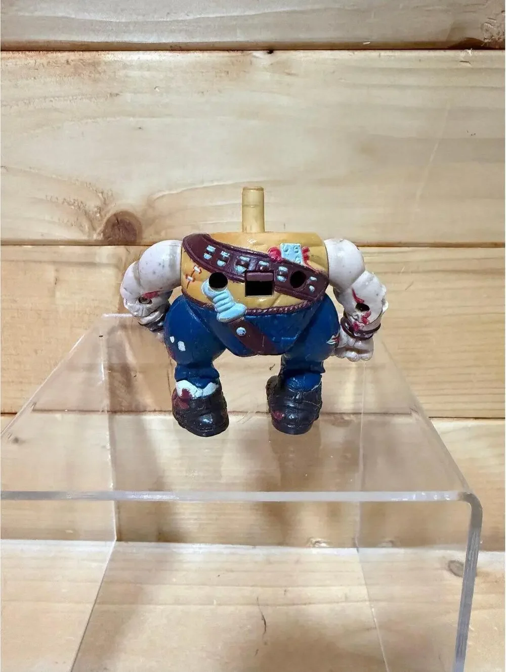 Vintage toy Bruise Brother 1986 TCFC Head Popper Amtoy Madballs